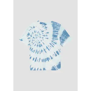 T-shirt batik oversize con mangas anchas y ribete de canalé para niño s.Oliver image-3