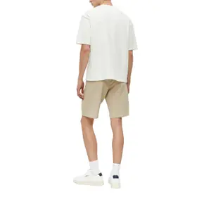 Mid-rise Relaxed Fit Bermuda Trousers Straight Leg Jersey Lined s.Oliver Detroit image-5