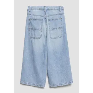 Loose Skater Jeans Straight Cut Mid-Rise Wide Leg Faded Look Child s.Oliver image-3