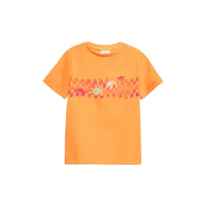 T-shirt med vändbar tryck fram och rundad hals barn s.Oliver image-2