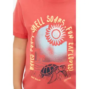 T-shirt med vändbar tryck fram och rundad hals barn s.Oliver image-5