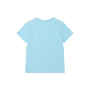 T-shirt med vendbar print foran og rund hals barn s.Oliver image-1