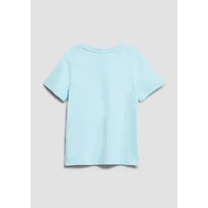 T-shirt med vendbar print foran og rund hals barn s.Oliver image-3