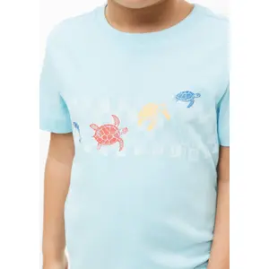 T-shirt med vändbar tryck fram och rundad hals barn s.Oliver image-5