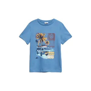 T-shirt med vändbar tryck fram och rundad hals barn s.Oliver image-2
