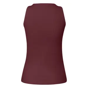 T-shirt με στρογγυλή λαιμόκοψη σε στενή γραμμή pomegranat γυναικείο s.Oliver image-1