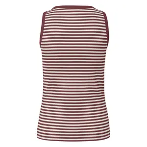 T-shirt με στρογγυλή λαιμόκοψη σε στενή γραμμή pomegranat γυναικείο s.Oliver image-1