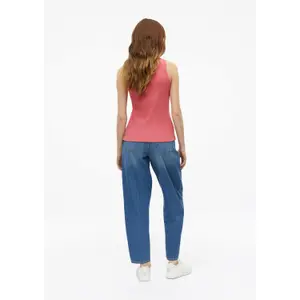 Γυναικείο μπλουζάκι slim fit με ραμμένες ρίγες s.Oliver image-2