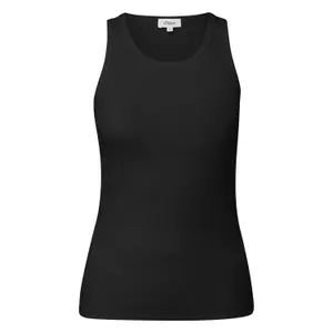 T-shirt slim-fit με κέντημα και ρίγες λαιμόκοψης κομμένο slim γυναικείο s.Oliver image-0