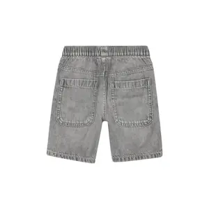 High-Waisted Wide-Leg Denim Pull-On Bermuda Shorts for Children s.Oliver image-5