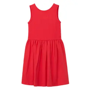 Short Dress with Cut-Outs and Ruching Fit and Flare Baby Girl s.Oliver image-0