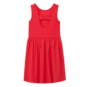 Short Dress with Cut-Outs and Ruching Fit and Flare Baby Girl s.Oliver image-1