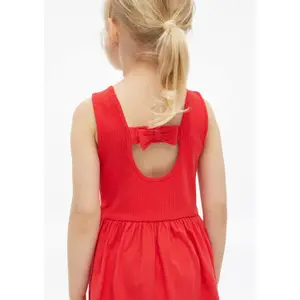 Short Dress with Cut-Outs and Ruching Fit and Flare Baby Girl s.Oliver image-5