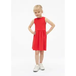 Short Dress with Cut-Outs and Ruching Fit and Flare Baby Girl s.Oliver image-6