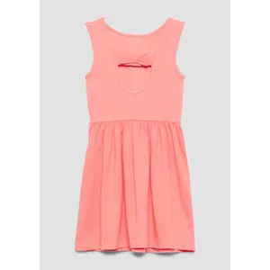 Short Dress with Cut-Outs and Ruching Fit and Flare Baby Girl s.Oliver image-3