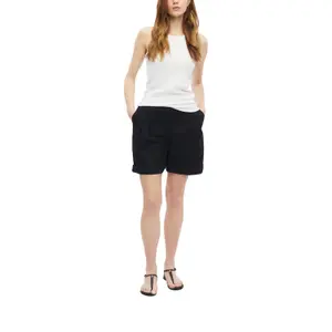 High-Waisted Loose Fit Wide Leg Trousers for Women s.Oliver Hose image-6