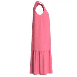 Robe sem mangas em viscose estampada e franzida senhora s.Oliver image-3