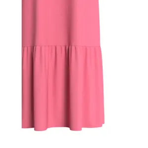Robe sem mangas em viscose estampada e franzida senhora s.Oliver image-4