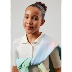 Polo coupe Slim en maille côtelée élastique fille s.Oliver image-5