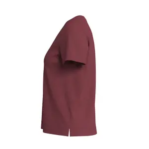 Women's Soft Cotton V-Neck T-Shirt with Side Slit s.Oliver image-2