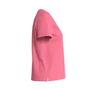 Women's Soft Cotton V-Neck T-Shirt with Side Slit s.Oliver image-4