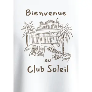 T-shirt sans manches en jersey de coton avec imprimé sur le devant col rond coupe ample femme s.Oliver image-4