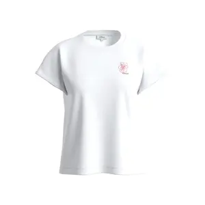 T-shirt sans manches en jersey de coton avec imprimé sur le devant col rond coupe ample femme s.Oliver image-5
