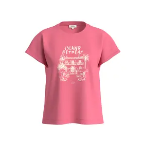 T-shirt sans manches en jersey de coton avec imprimé sur le devant femme s.Oliver image-6