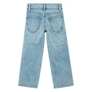 Baggy Jeans Relaxed Fit Mittelhohe Taille Weite Beine Used-Look Kind s.Oliver image-1