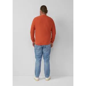Pull in fil flammato con bordo a coste s.Oliver image-4