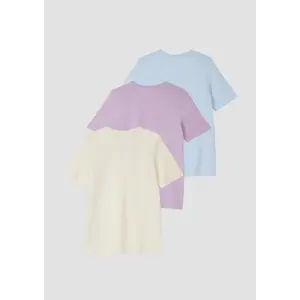 T-shirt med logotryck i stora storlekar för flickor s.Oliver (x3) image-1