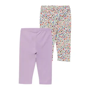 Capri leggings enfärgad och med tryck i stora storlekar för flickor s.Oliver (x2) image-2