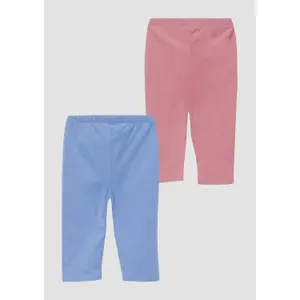 Capri leggings enfärgad och med tryck i stora storlekar för flickor s.Oliver (x2) image-1