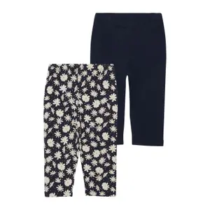 Capri leggings enfärgad och med tryck i stora storlekar för flickor s.Oliver (x2) image-2