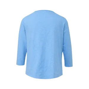 T-shirt με φλαμé νήμα και μανίκια 3/4 για γυναίκες s.Oliver image-1