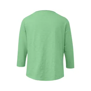T-shirt με φλαμé νήμα και μανίκια 3/4 για γυναίκες s.Oliver image-1