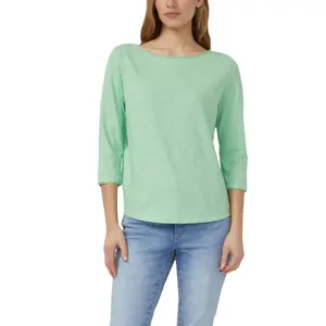 T-shirt με φλαμé νήμα και μανίκια 3/4 για γυναίκες s.Oliver image-2