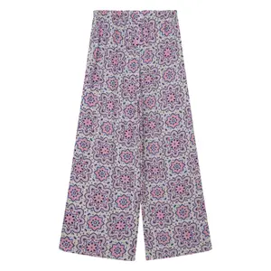 Hochgeschnittene gerade Beinweite Hose mit Kordelzug für Mädchen s.Oliver image-1