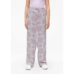 Hochgeschnittene gerade Beinweite Hose mit Kordelzug für Mädchen s.Oliver image-5