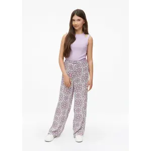 Hochgeschnittene gerade Beinweite Hose mit Kordelzug für Mädchen s.Oliver image-6