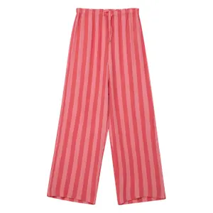 Hochgeschnittene gerade Beinweite Hose mit Kordelzug für Mädchen s.Oliver image-0
