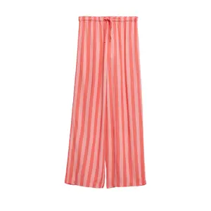 Hochgeschnittene gerade Beinweite Hose mit Kordelzug für Mädchen s.Oliver image-2