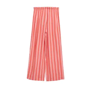 Hochgeschnittene gerade Beinweite Hose mit Kordelzug für Mädchen s.Oliver image-4