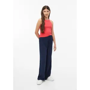 Hochgeschnittene gerade Beinweite Hose mit Kordelzug für Mädchen s.Oliver image-6