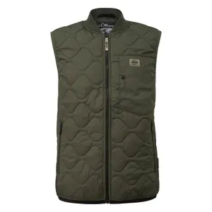Colete acolchoado leve com gola bomber estilo workwear s.Oliver image-0