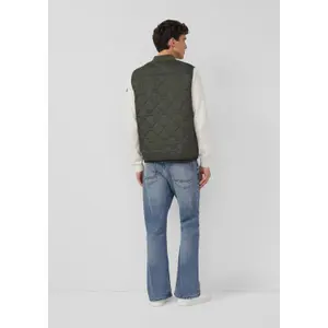 Colete acolchoado leve com gola bomber estilo workwear s.Oliver image-4