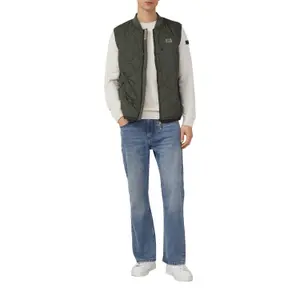 Colete acolchoado leve com gola bomber estilo workwear s.Oliver image-6