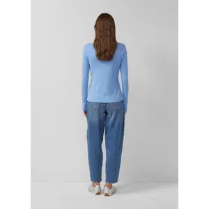 T-shirt μακριά κοπή slim γυναικείο s.Oliver image-4