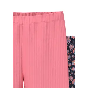 Slim Fit Ribbed Fabric Elastic Waist Crop Leggings for Girls s.Oliver (x2) image-5