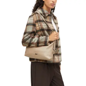 Shoulder Bag with Embossed Logo and Adjustable Strap for Women s.Oliver image-5